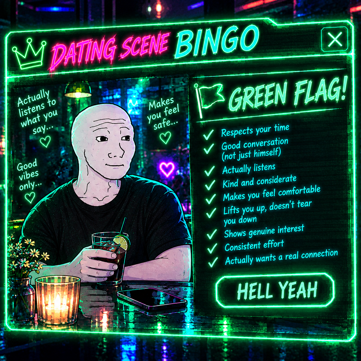 Green Flag Bingo